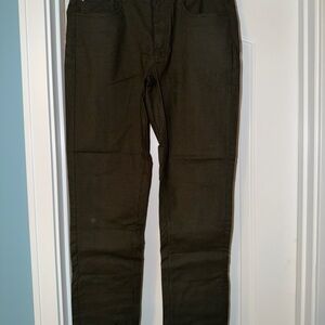 Ben Sherman Black and White Checkered Stretch Pants